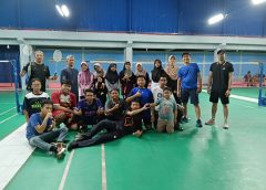 Jaga Kebugaran, LDII Kebon Kacang Gelar Latihan Bulu Tangkis Bersama