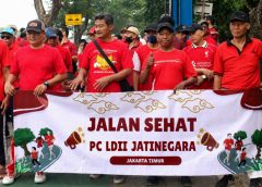 Sambut Pola Hidup Sehat, LDII Jakarta Timur Gandeng Warga Jalan Sehat