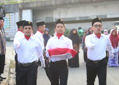 Semangat dan Khidmat, Ratusan Warga dan LDII Gambir Ikuti Upacara Bendera HUT RI